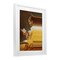 Stupell Industries Vintage Lady Reading with Gradient Streaks Framed Print Under Glass, design by Seven Trees Design